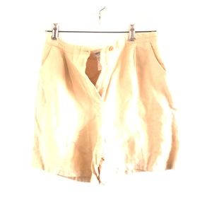 Vintage Giorgio Armani Linen Shorts